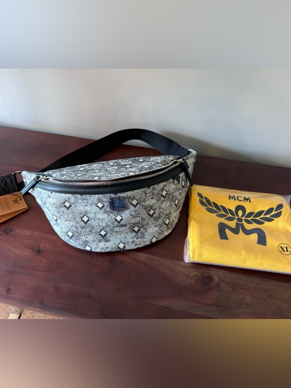 MCM belt bag